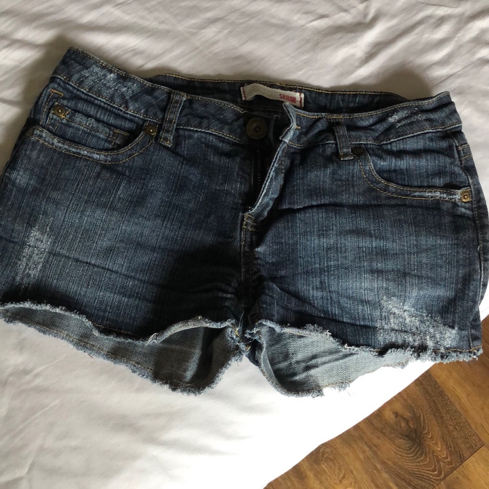 SHANK jean shorts